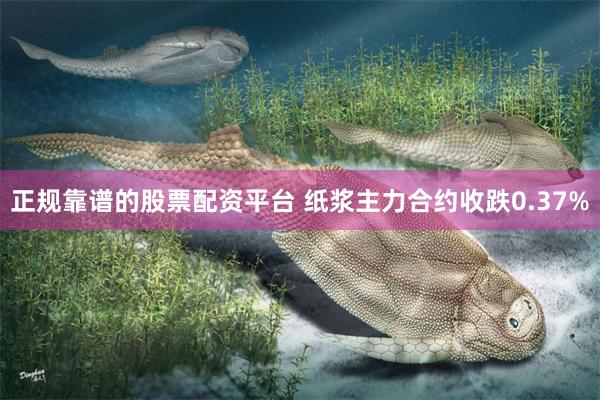 正规靠谱的股票配资平台 纸浆主力合约收跌0.37%