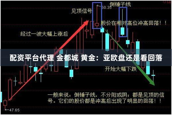 配资平台代理 金都城 黄金：亚欧盘还是看回落