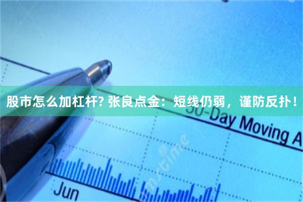 股市怎么加杠杆? 张良点金：短线仍弱，谨防反扑！