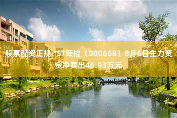 股票配资正规 *ST荣控（000668）8月6日主力资金净卖出46.93万元