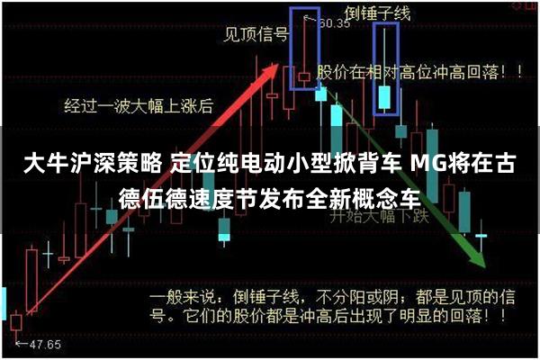大牛沪深策略 定位纯电动小型掀背车 MG将在古德伍德速度节发布全新概念车