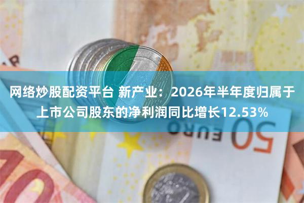 网络炒股配资平台 新产业：2026年半年度归属于上市公司股东的净利润同比增长12.53%