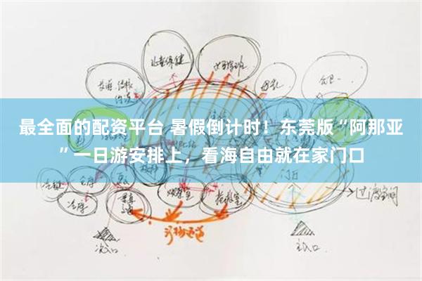 最全面的配资平台 暑假倒计时!东莞版“阿那亚”一日游安排上,看海自由就在家门口